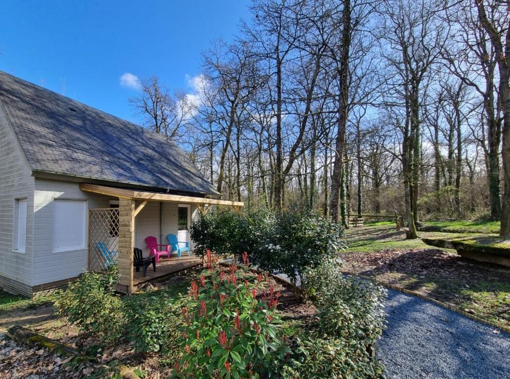 Les Chalets De Saumur, Piscine & Parc Boise, 100M Du Cadrenoir Exteriér fotografie